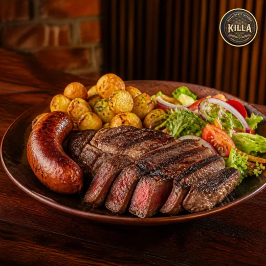 Parrilla de Res Premium de la carta Taproom Killa