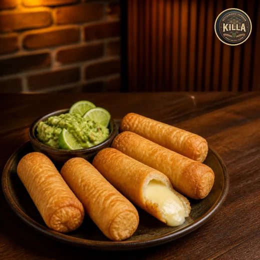 Tequeños de Queso Andino de la carta Taproom Killa