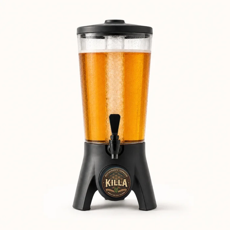 Cerveza artesanal Killa en presentación Yarda 2 L